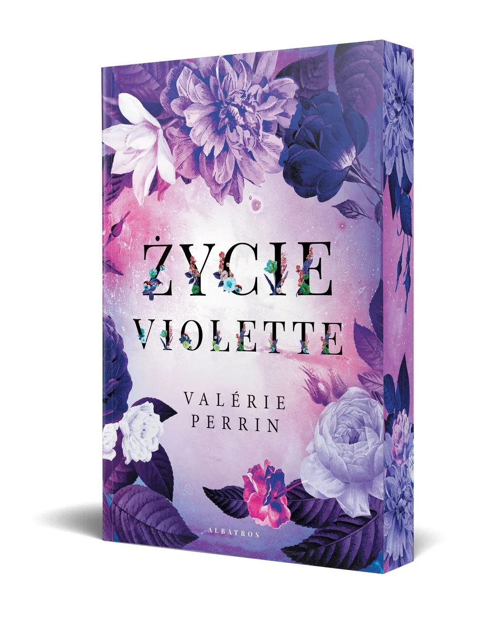 zycie violette barwione brzegi